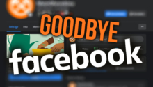 Goodbye Facebook!